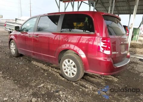 2019 Dodge Grand Caravan Se from USA, damaged, VIN 2C4RDGBG8KR678339